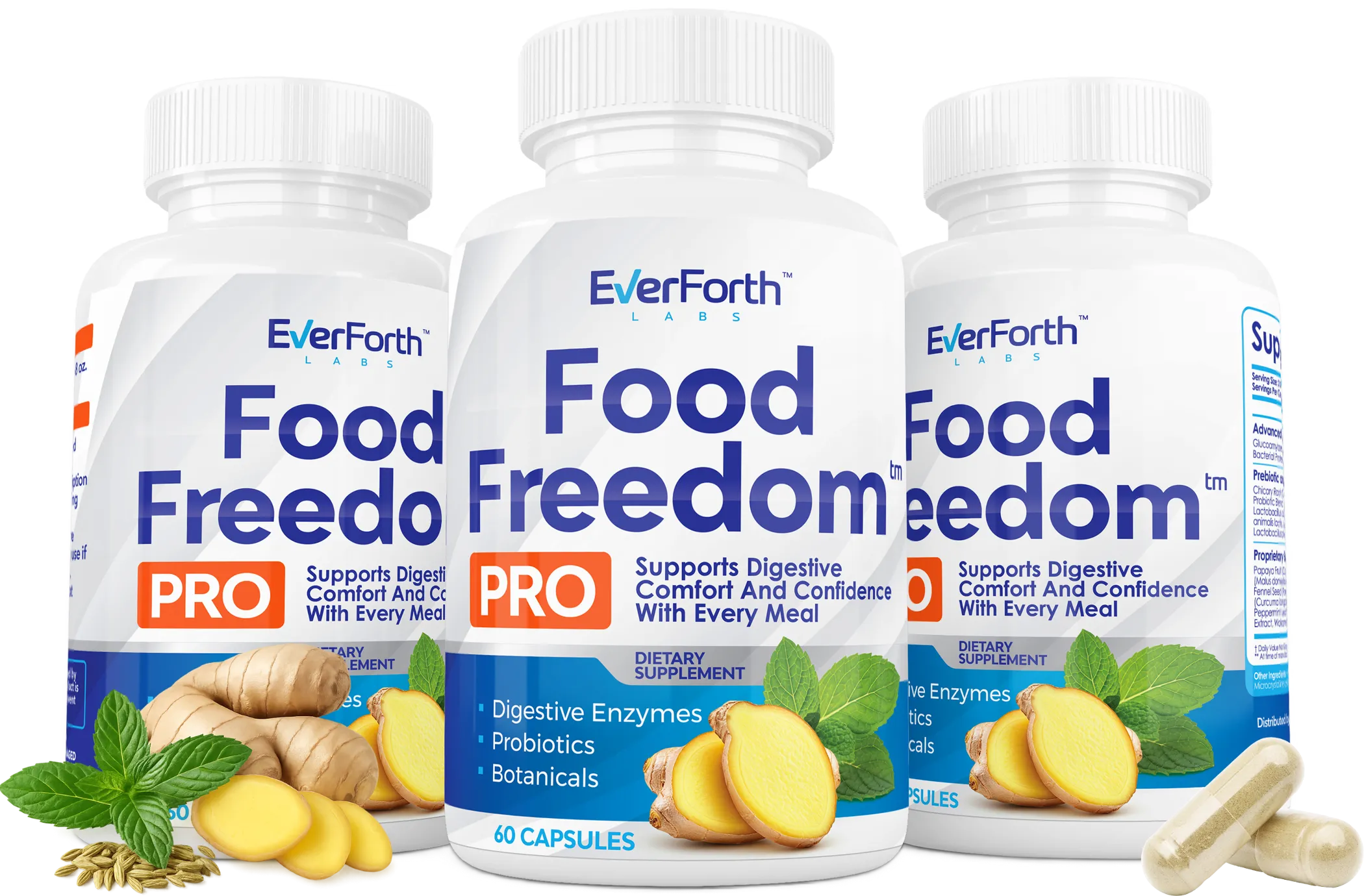 Food Freedom Pro - 3 Bottles