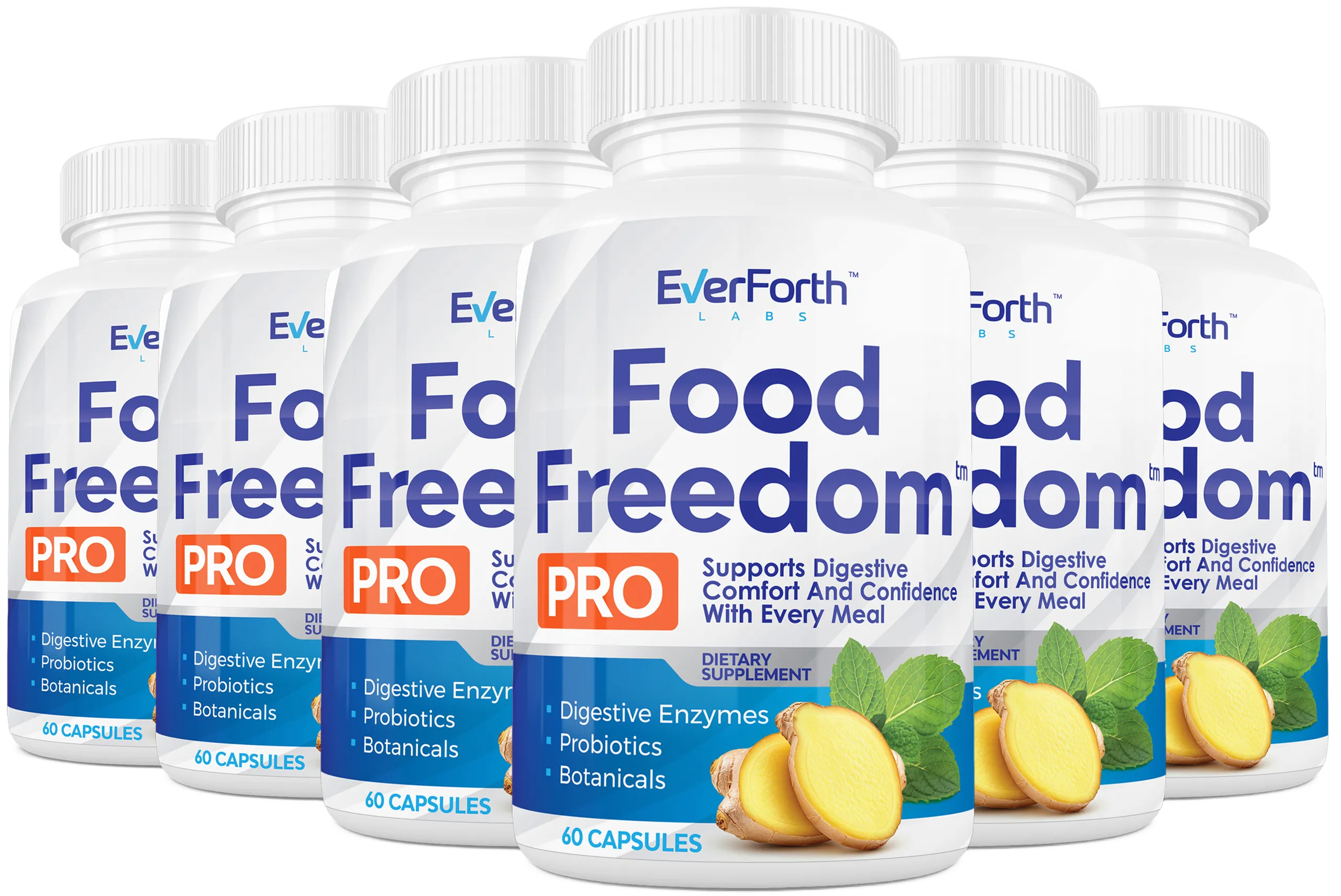 Food Freedom Pro - 6 Bottles